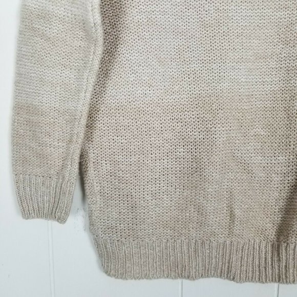 Poof Excellence Knit Ombre Stripe Hi Lo Sweater - Picture 8 of 8